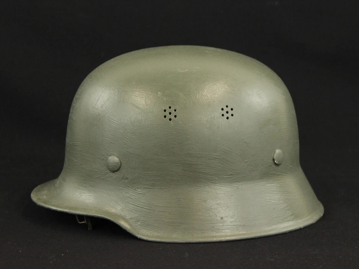 Duitse WO2 - M34 "Gladiator" Helm – Luftschutz / Feuerwehr / TeNo - foto 2