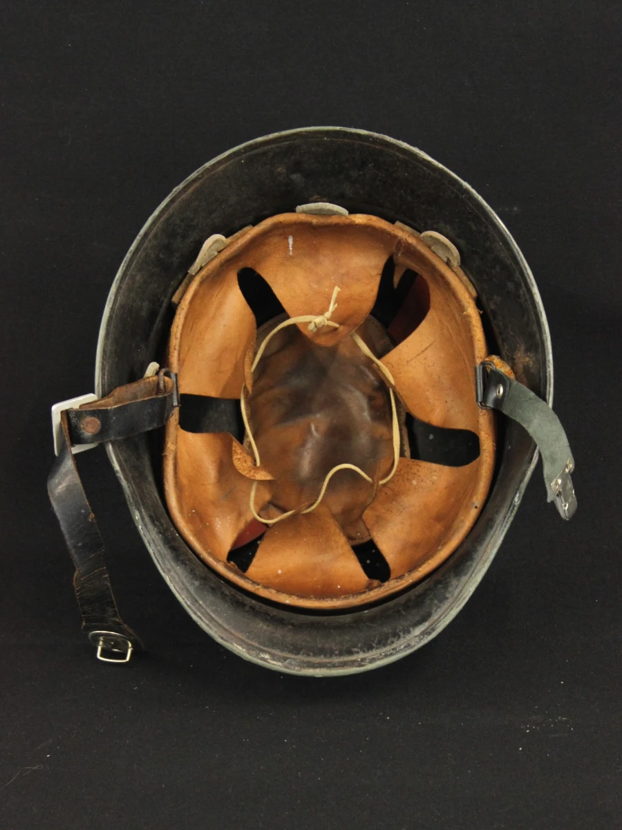 Duitse WO2 - M34 "Gladiator" Helm – Luftschutz / Feuerwehr / TeNo - foto 4