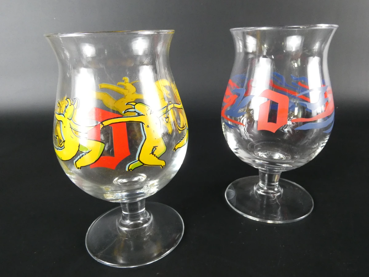 Lot Duvel-bierglazen met speciale edities. - foto 5