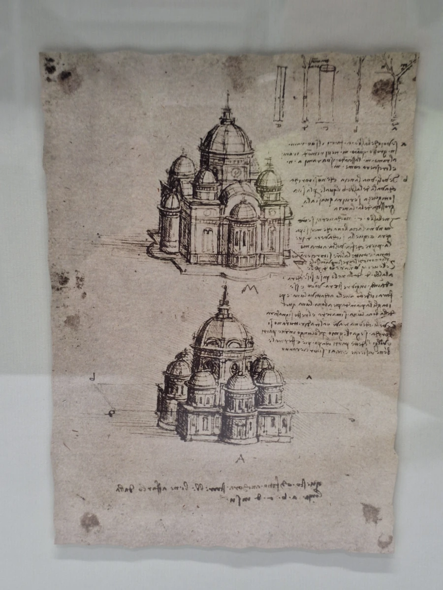 IKEA ÖLUNDA - Leonardo da Vinci - wanddecoratie met vijf studies in 3D-lijst - foto 3