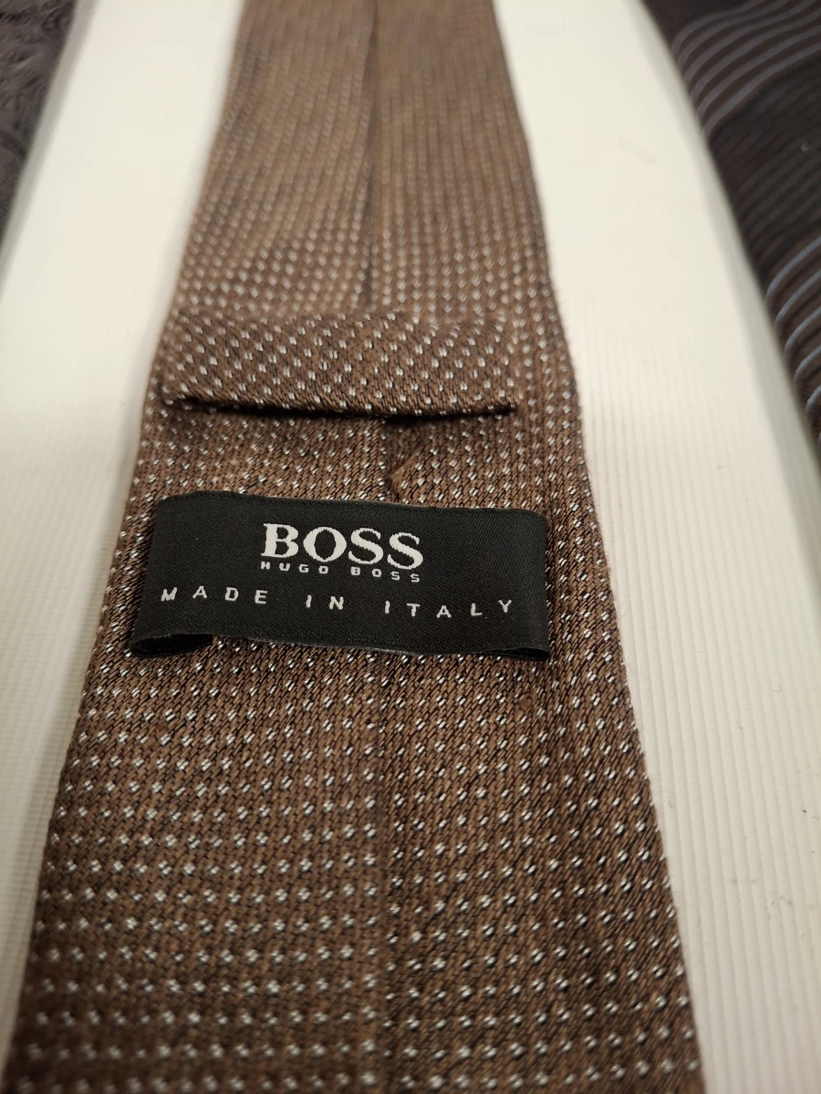 Set van 6 Hugo Boss herenstropdassen met diverse designs - foto 7