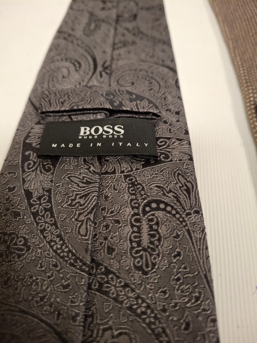 Set van 6 Hugo Boss herenstropdassen met diverse designs - foto 8