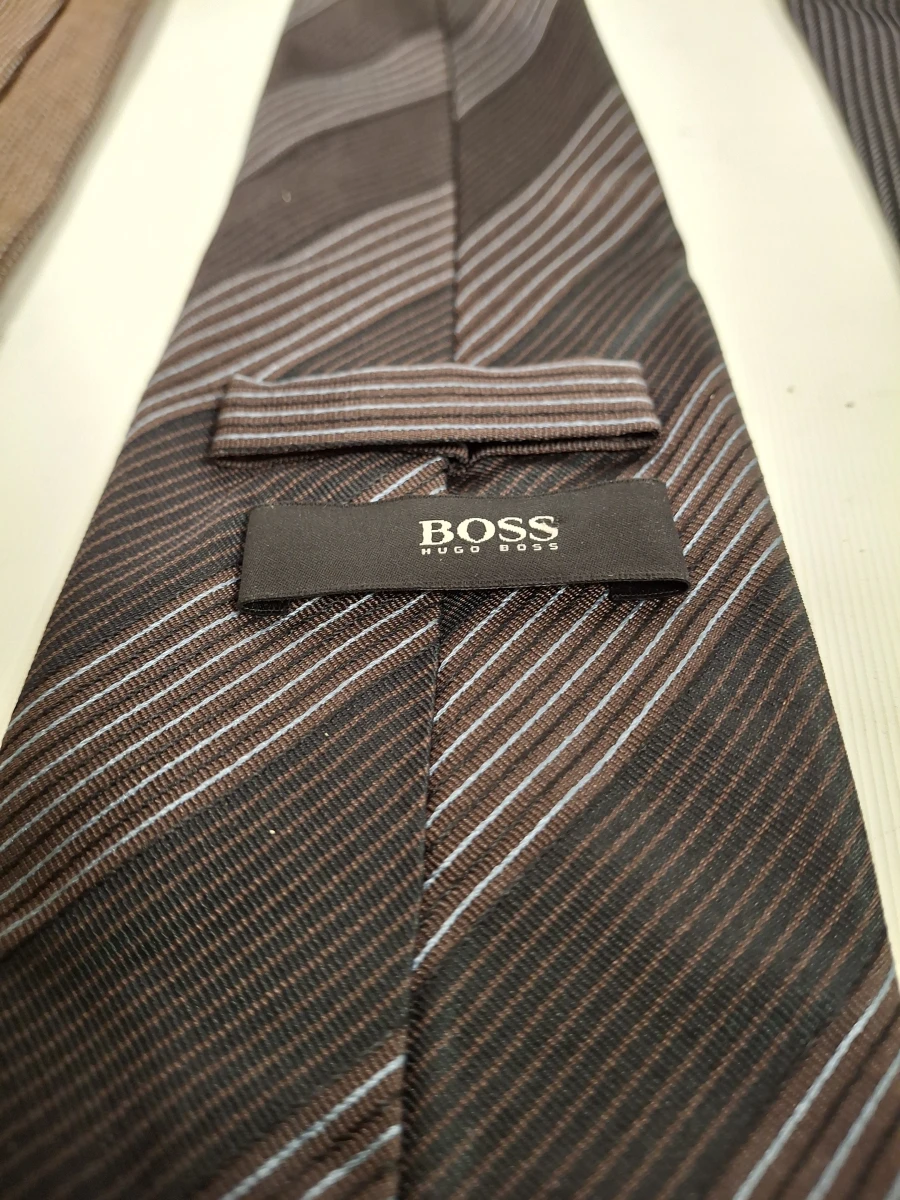 Set van 6 Hugo Boss herenstropdassen met diverse designs - foto 6
