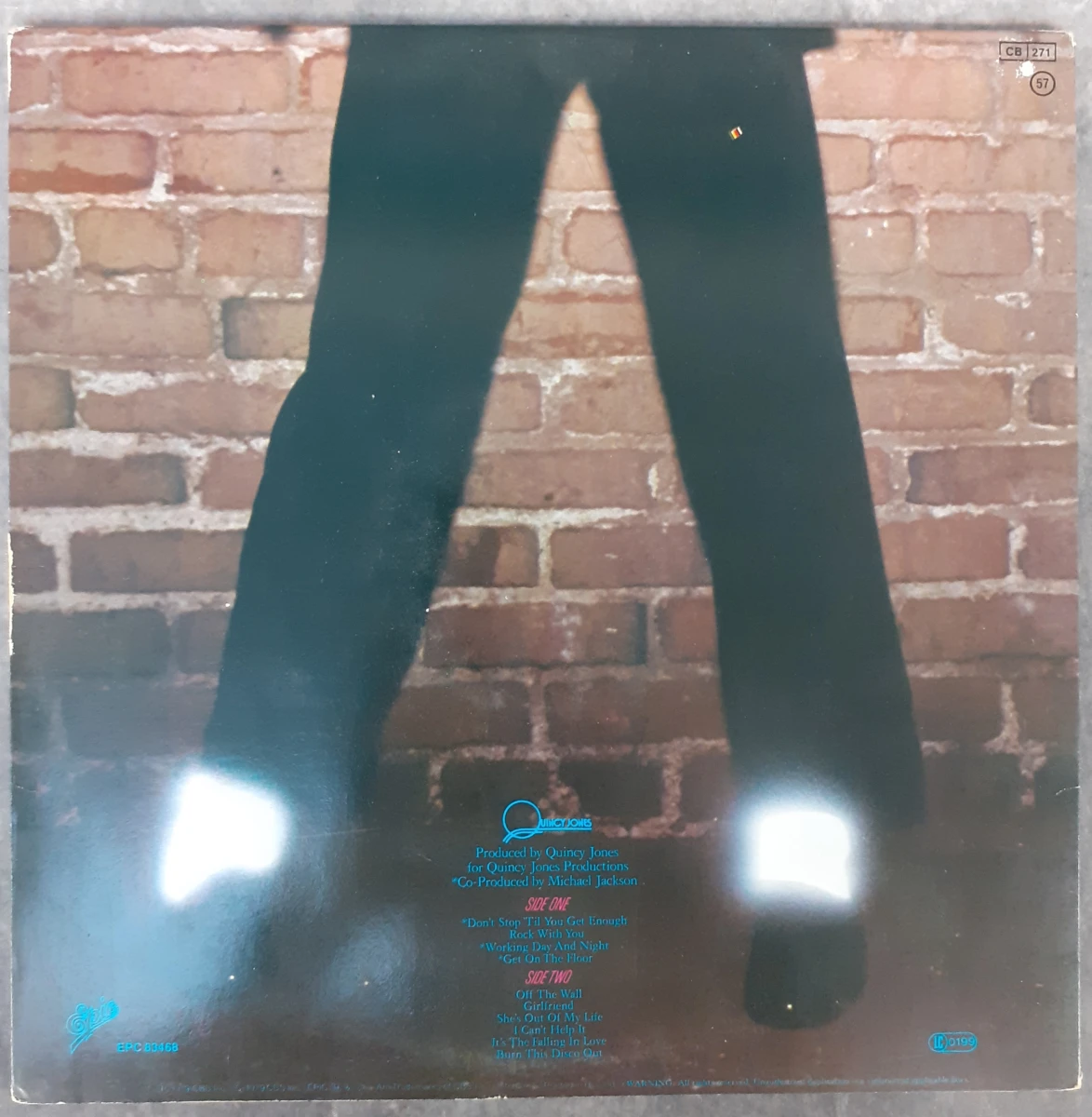 Vinyl: Michael Jackson - Off The Wall - foto 2