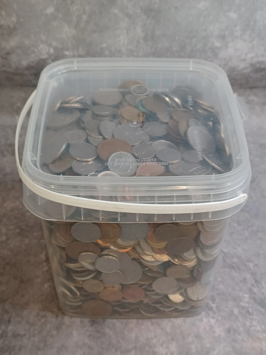 Uniek lot wereldmunten en circulatiegeld - +9,5kg - foto 8
