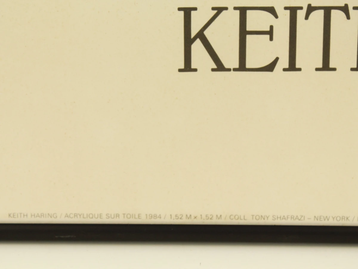 Keith Haring – Grafisch werk / Offsetlithografie (1986) – Ingelijst - foto 4