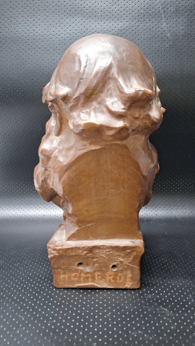 Terracotta buste van man met baard door Victor de Haen - foto 7