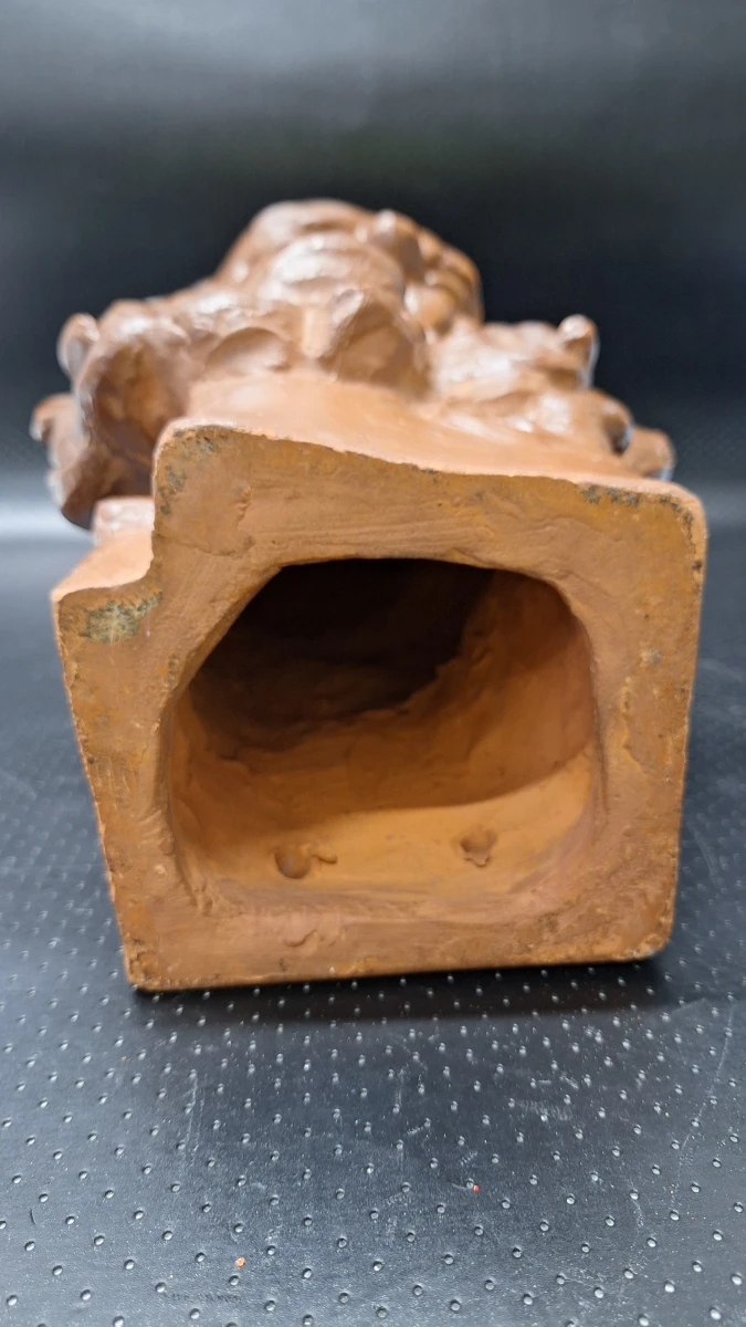 Terracotta buste van man met baard door Victor de Haen - foto 9