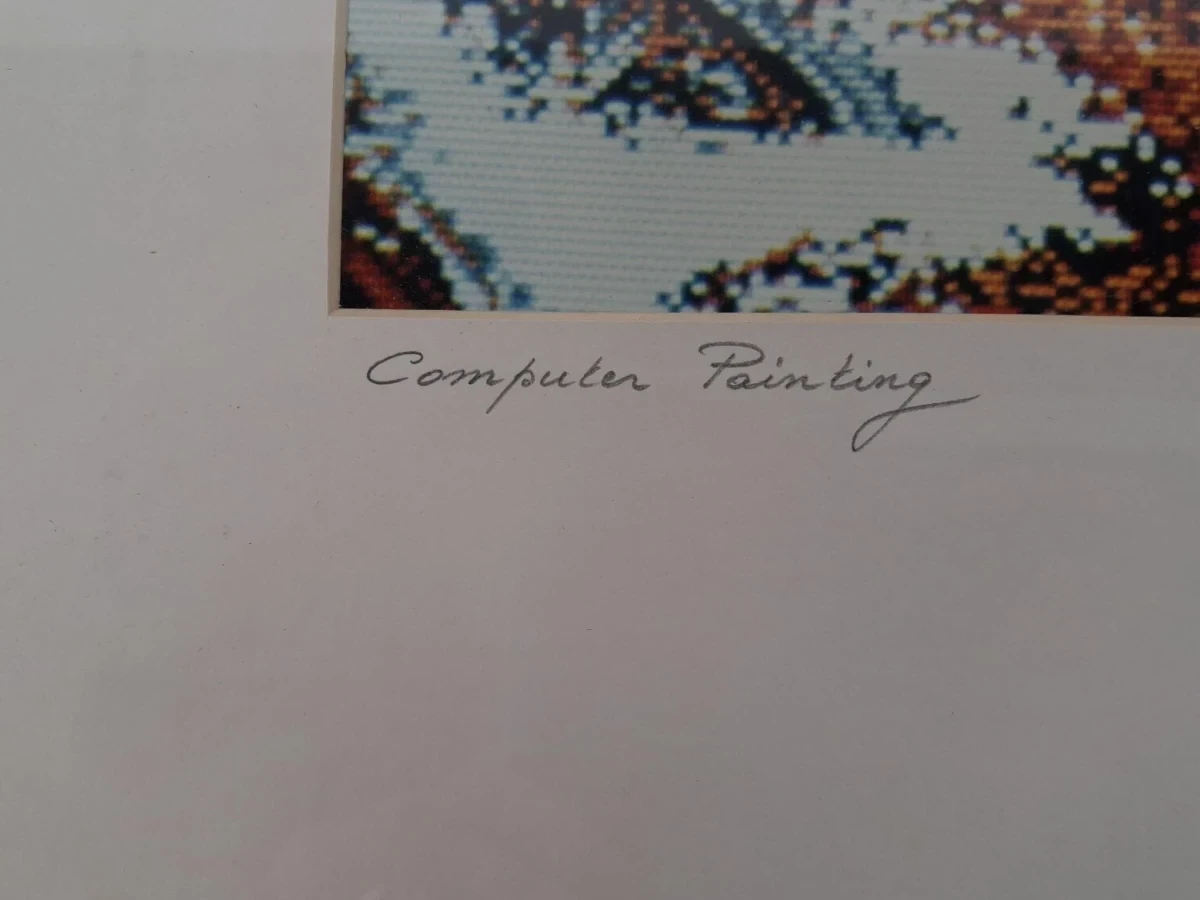 Computer painting uit 1988 - foto 3