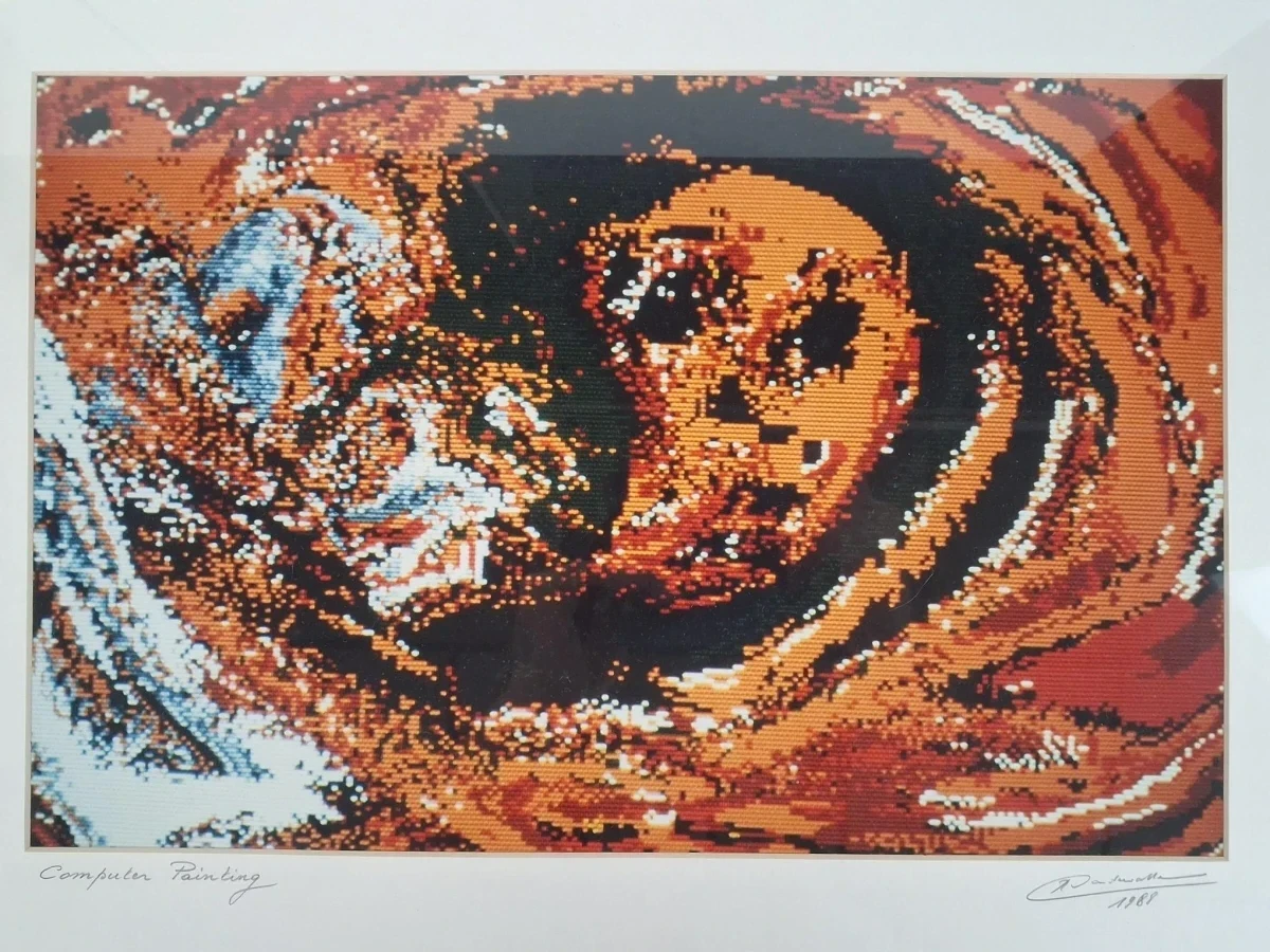 Computer painting uit 1988 - foto 2