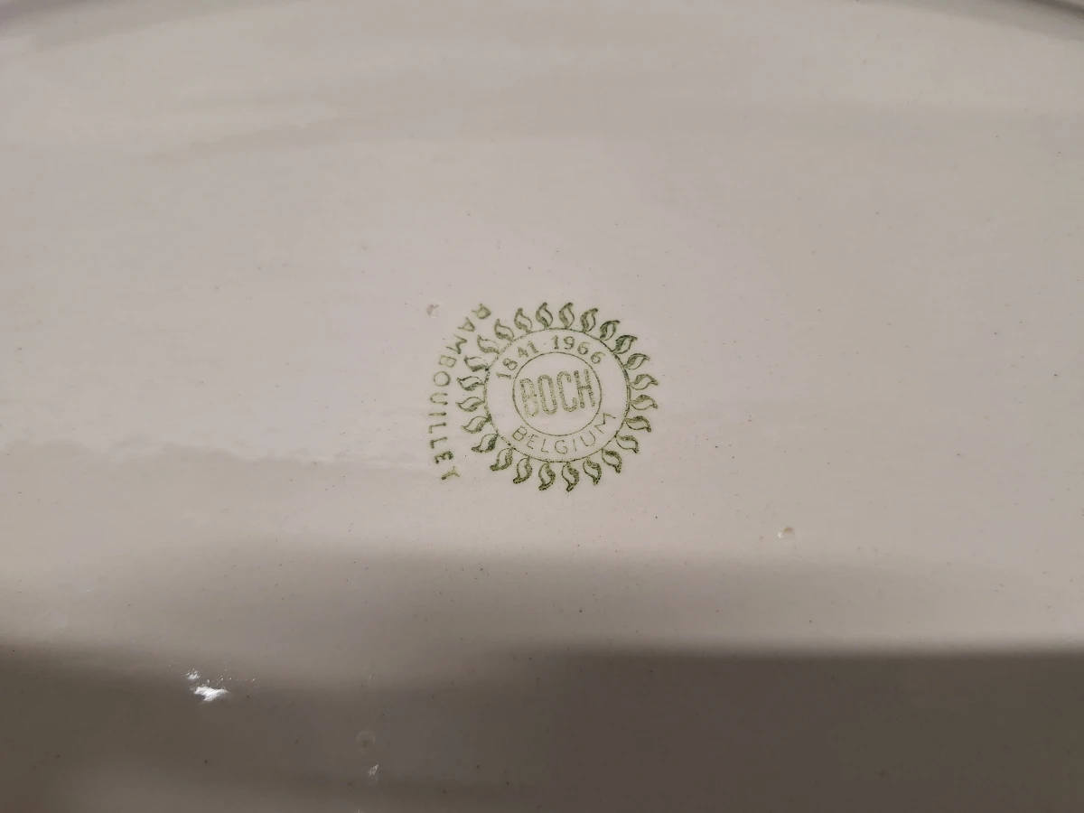 22-delig Boch Rambouillet servies met kopjes, schotels, borden etc. - foto 5