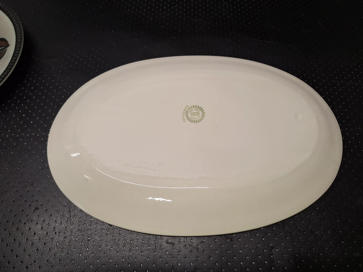 22-delig Boch Rambouillet servies met kopjes, schotels, borden etc. - foto 4