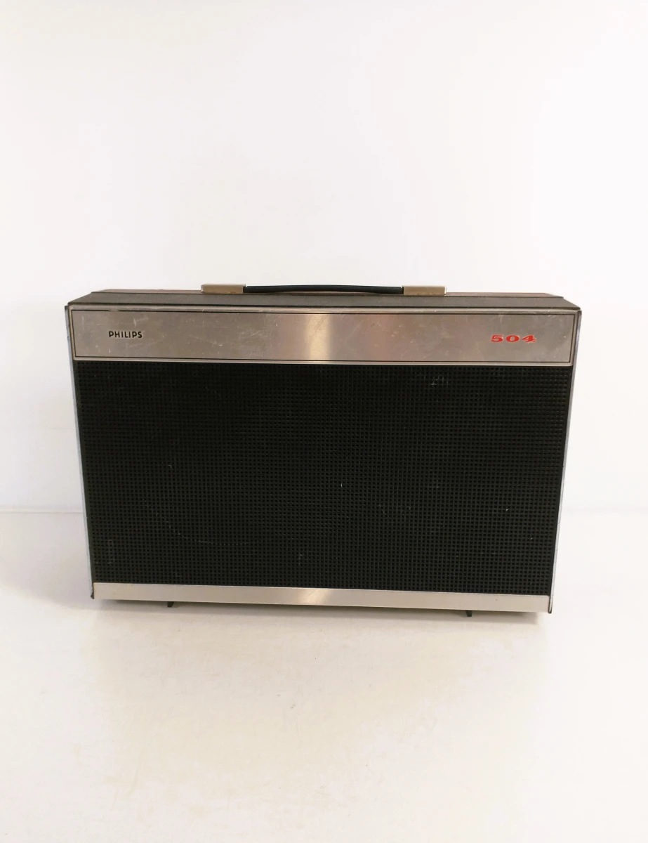 Philips 504 draagbare platenspeler met afneembare luidspreker - foto 2