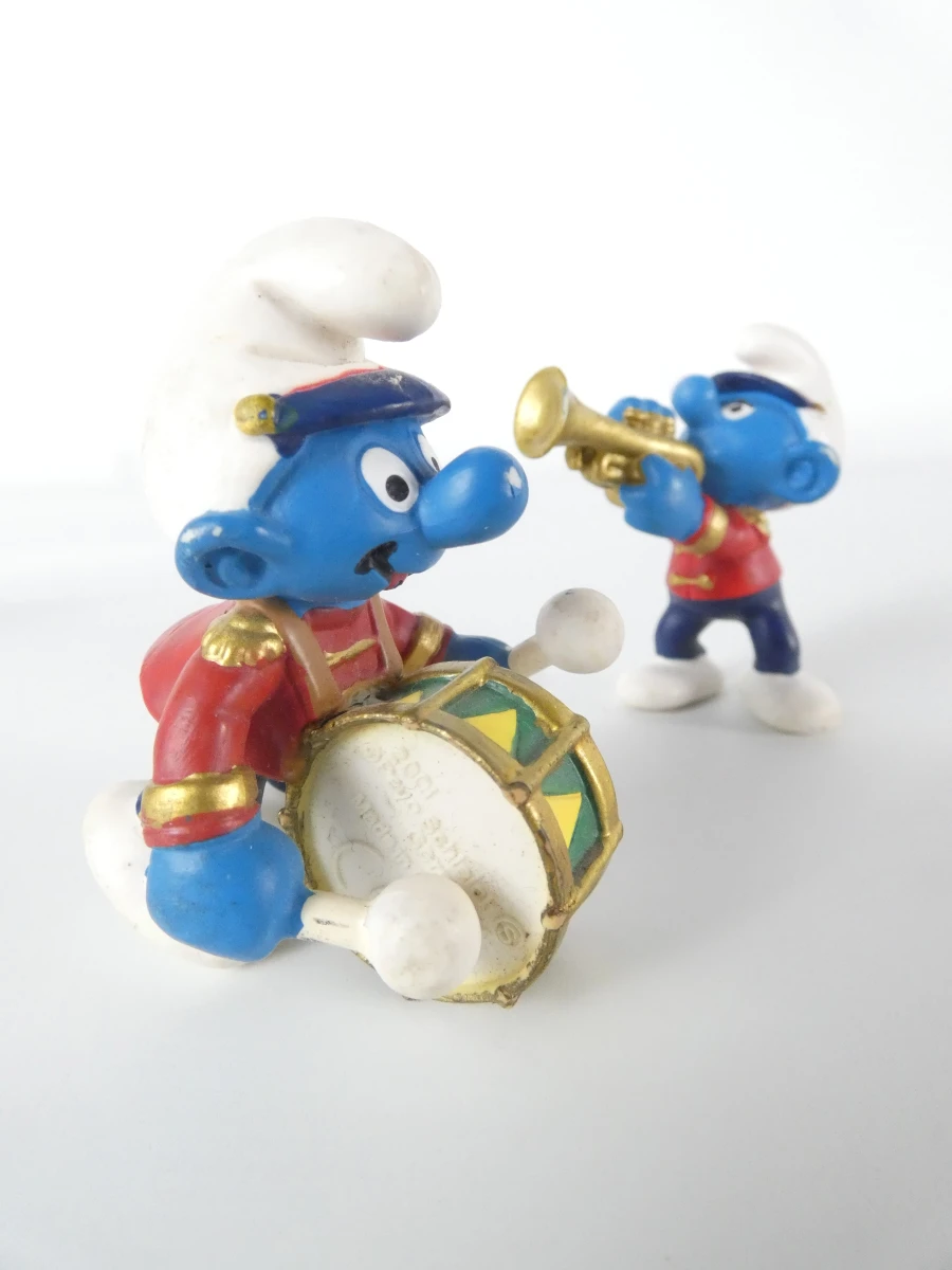 Set van 17 diverse Smurfen-figuren - foto 6