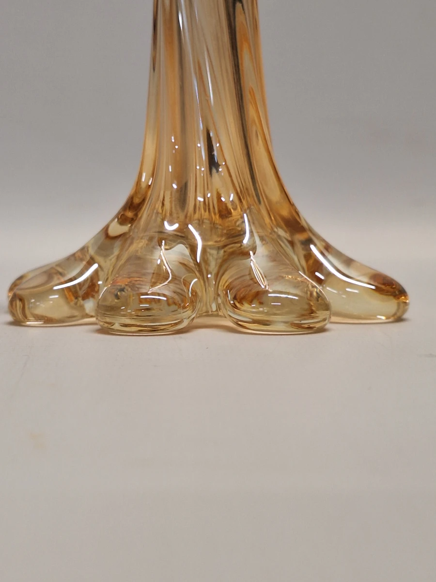 Set van drie handgeblazen soliflore vaasjes in Murano stijl - foto 14