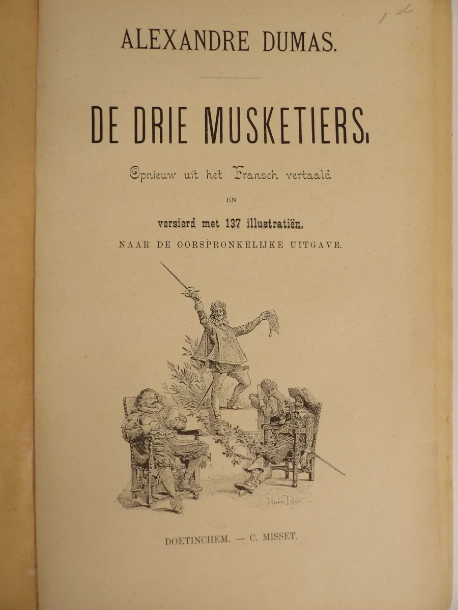 "De drie musketiers" - Alexandre Dumas (1894) - foto 4