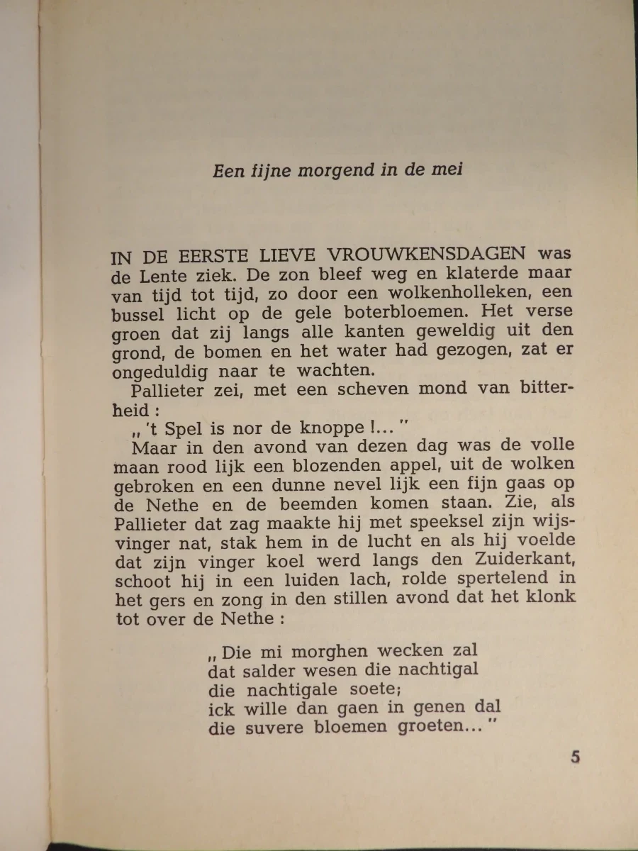 "Pallieter" - Felix Timmermans (1964) - foto 7