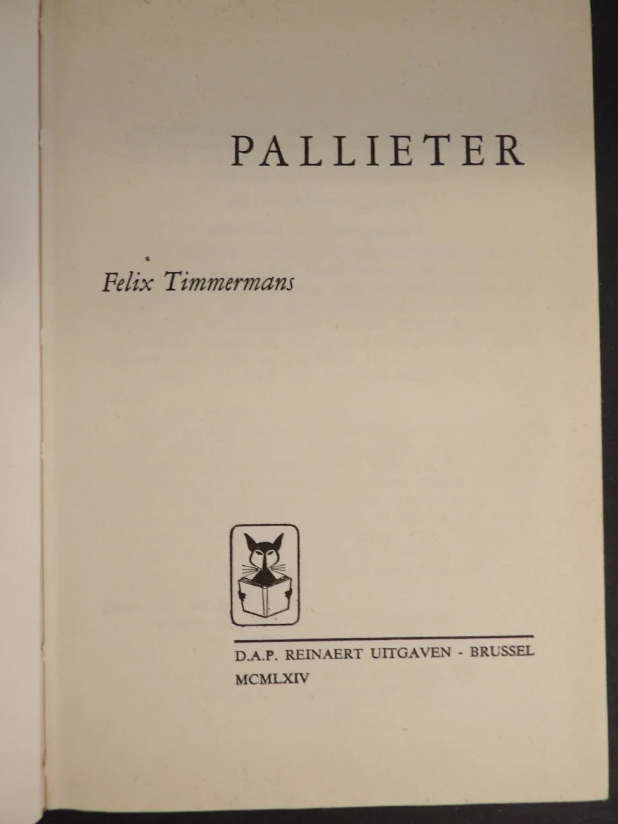 "Pallieter" - Felix Timmermans (1964) - foto 5