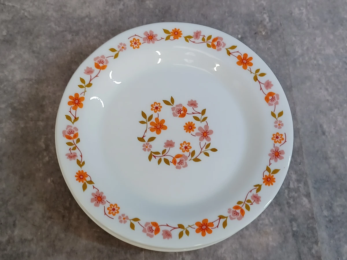 Vintage Arcopal 21-delig servies uit de jaren 70 - Scania decor - foto 22