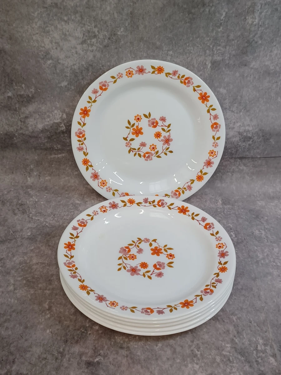 Vintage Arcopal 21-delig servies uit de jaren 70 - Scania decor - foto 23