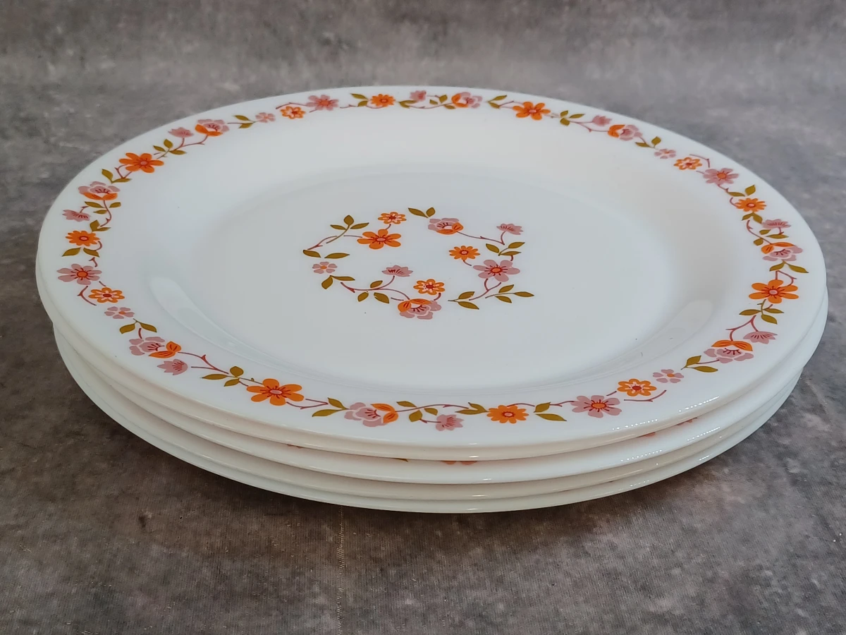 Vintage Arcopal 21-delig servies uit de jaren 70 - Scania decor - foto 24