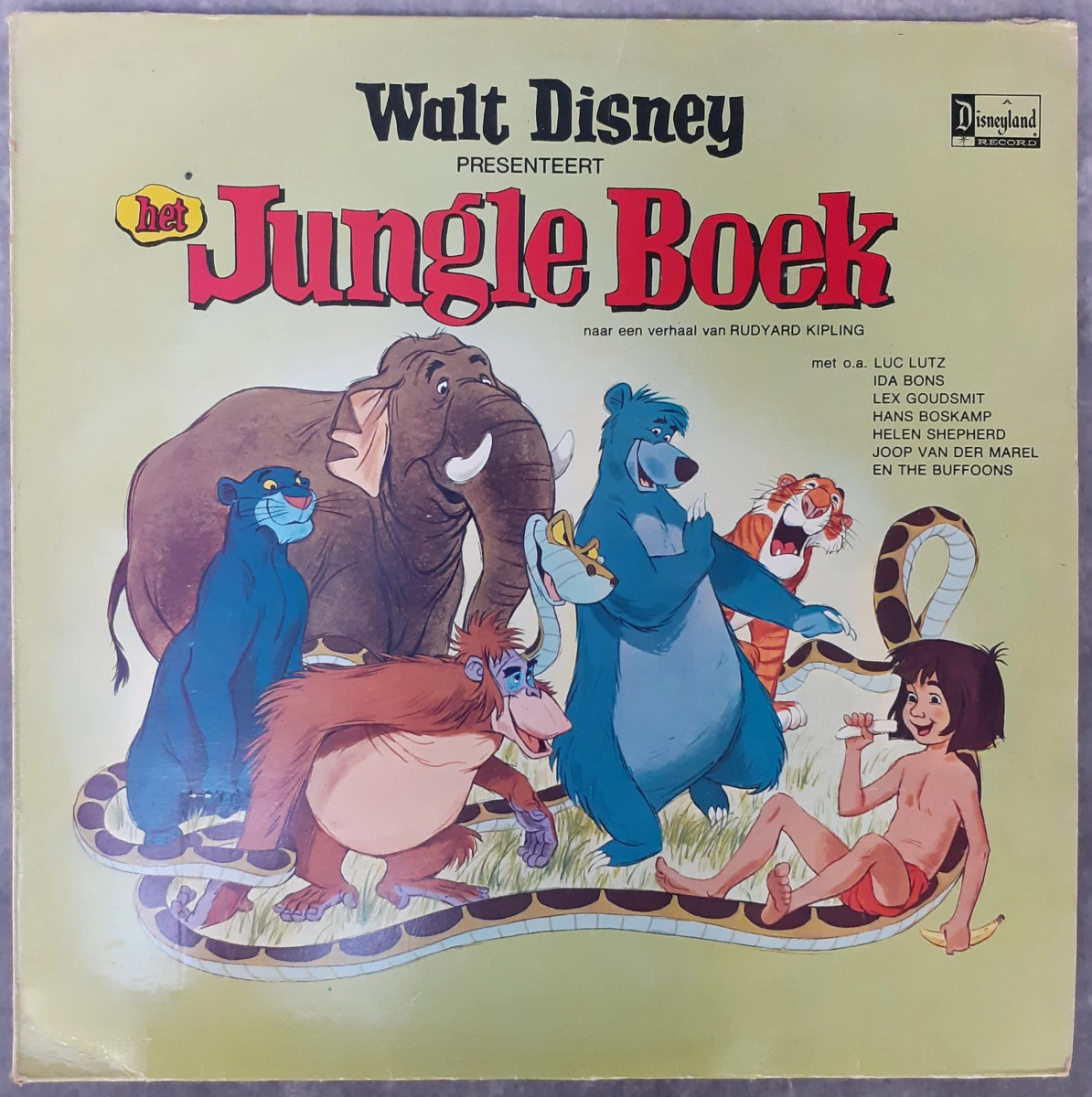 Vinyl: Set Van Vijf Originele Walt Disney Albums - foto 5