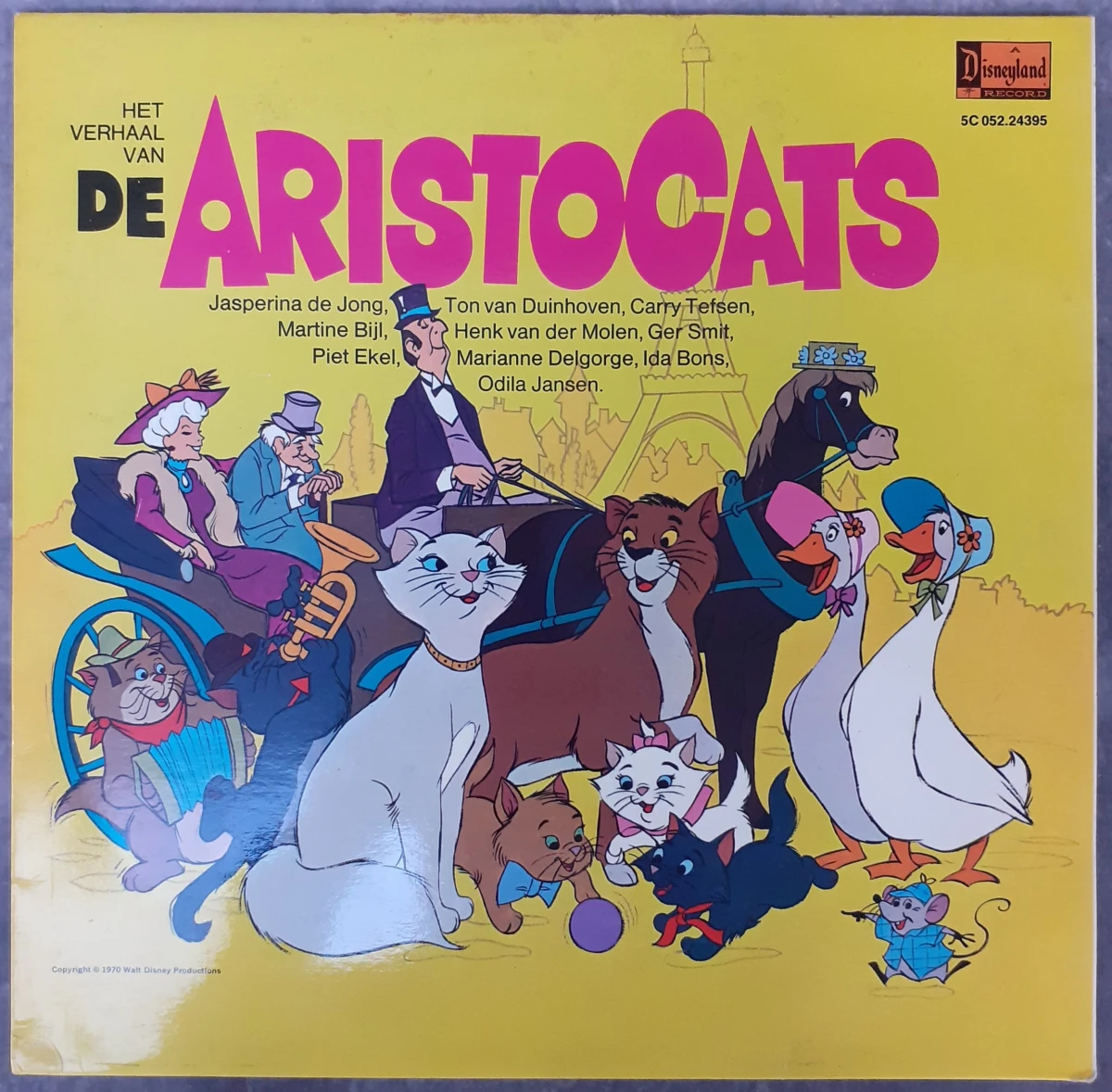 Vinyl: Set Van Vijf Originele Walt Disney Albums - foto 8