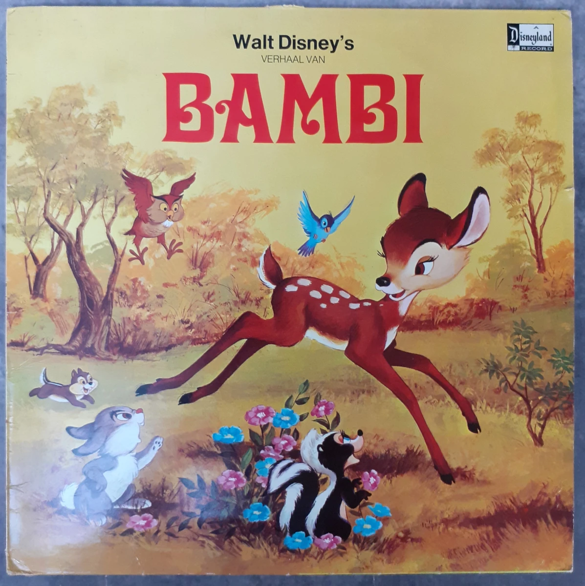 Vinyl: Set Van Vijf Originele Walt Disney Albums - foto 2