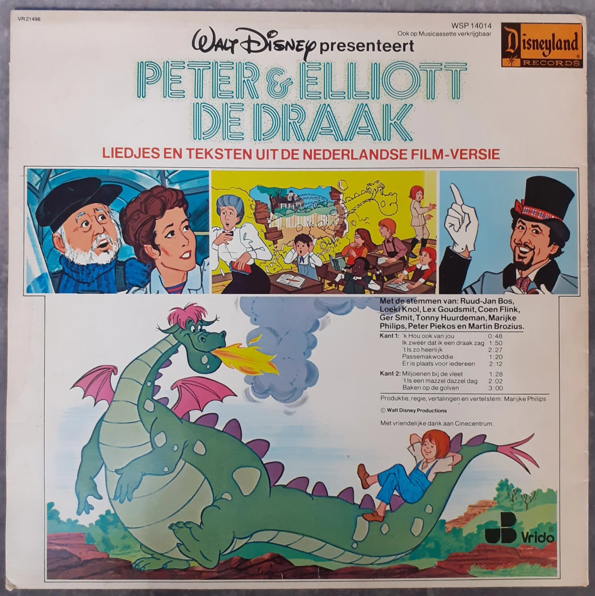 Vinyl: Set Van Vijf Originele Walt Disney Albums - foto 15