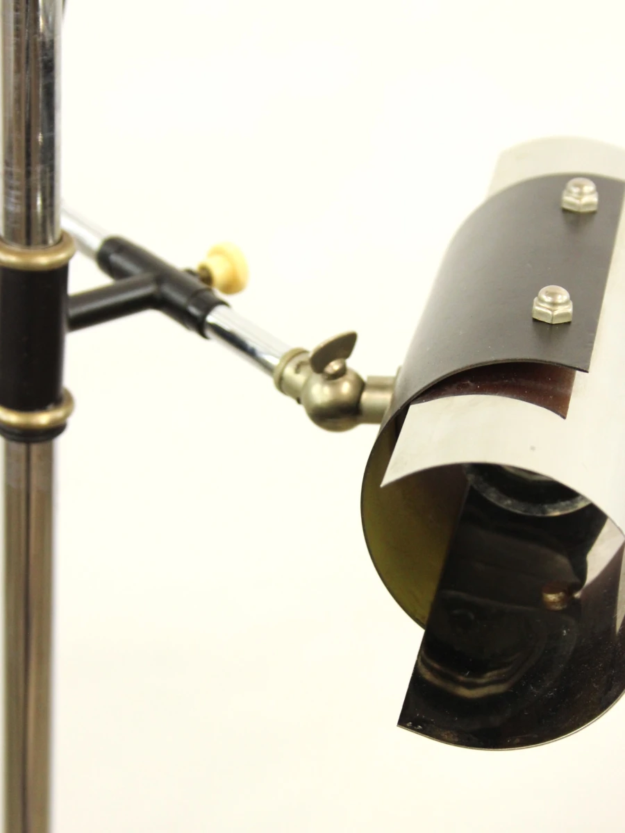 Vintage Industriële Vloerlamp – 2 Spots – Jaren '60/'70 Space Age - foto 4