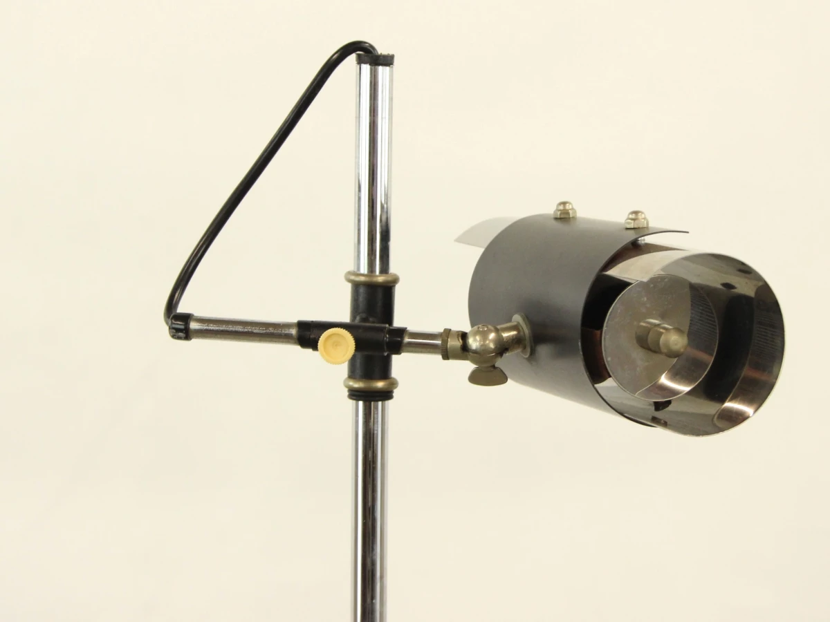 Vintage Industriële Vloerlamp – 2 Spots – Jaren '60/'70 Space Age - foto 5