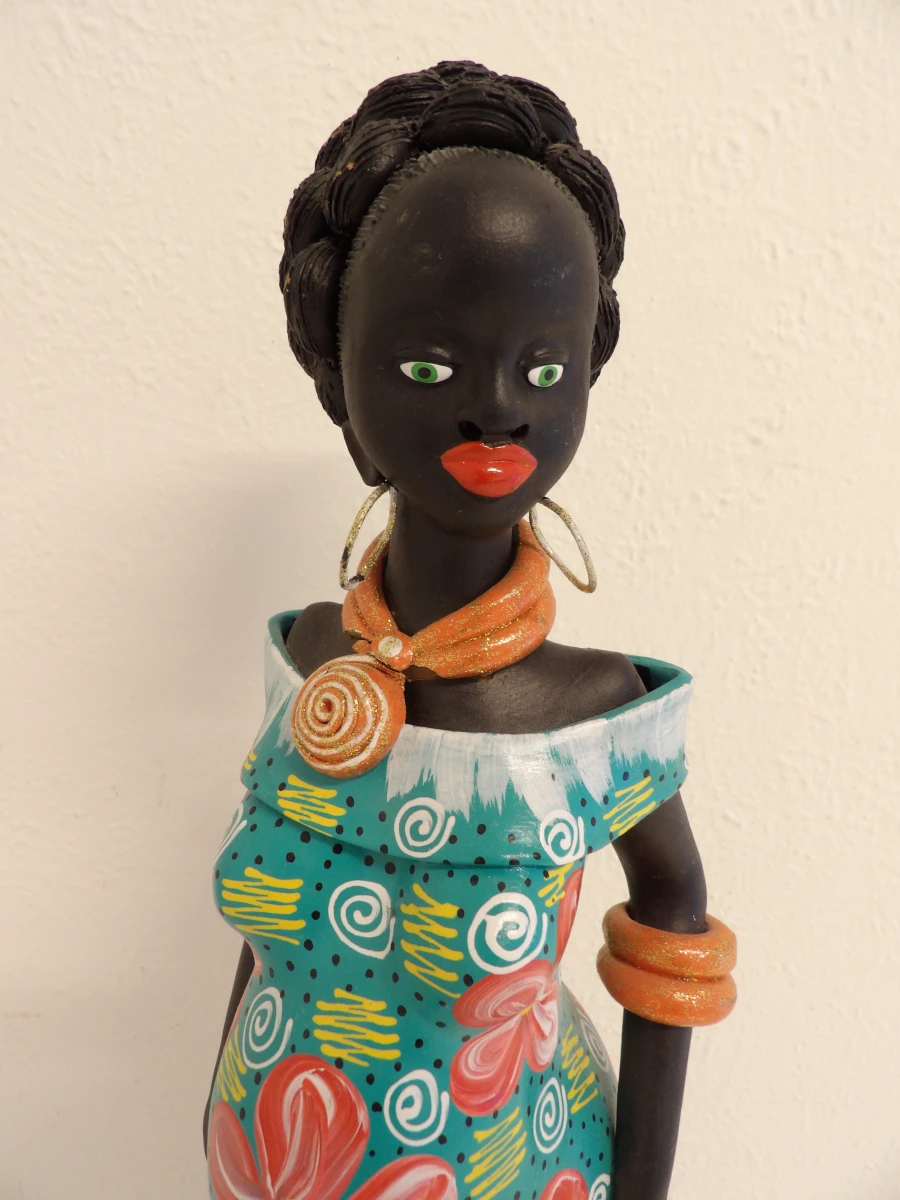 "Boneca Baiana" beeld (terracotta) - foto 4