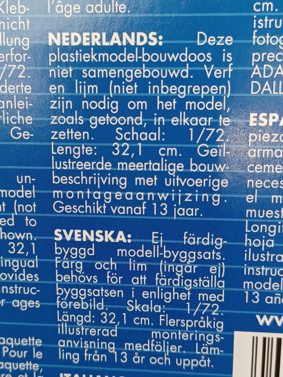 Set van 3 Revell modelbouwdozen – Vliegtuigen uit de tweede wereldoorlog - foto 22