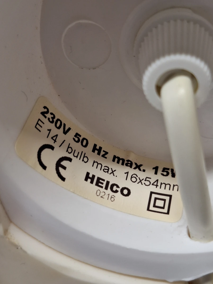 Vintage HEICO konijnenlamp - Model 63.312 - Made in Germany - foto 10