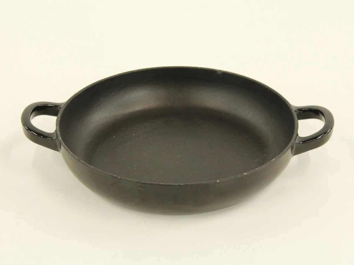 Smeg gietijzeren braadpan 22 liter zwart - foto 3