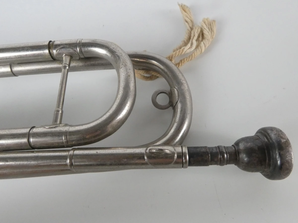Vintage Hudson signaaltrompet / bugel - foto 4