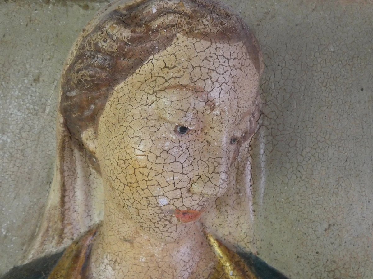 Religieuze wanddecoratie Maria met kind - foto 4