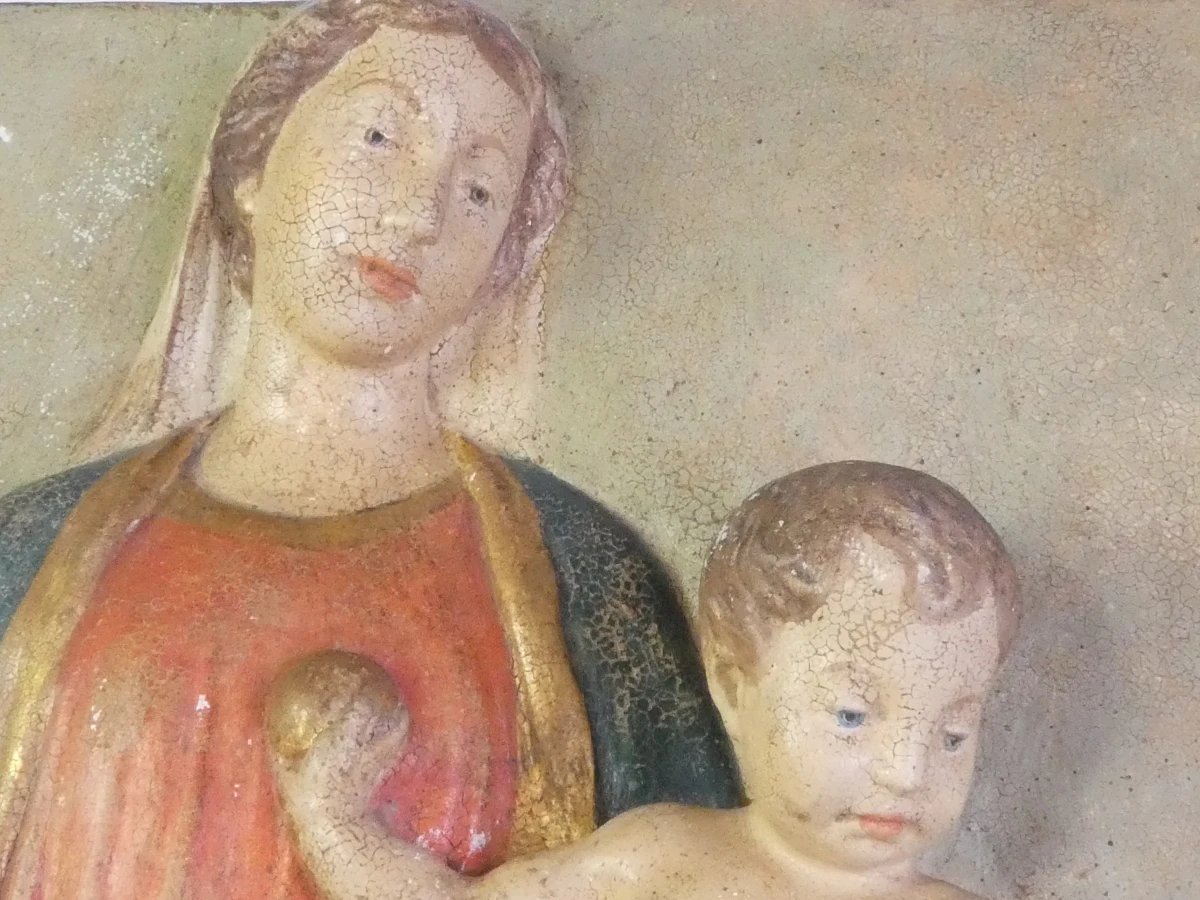 Religieuze wanddecoratie Maria met kind - foto 32