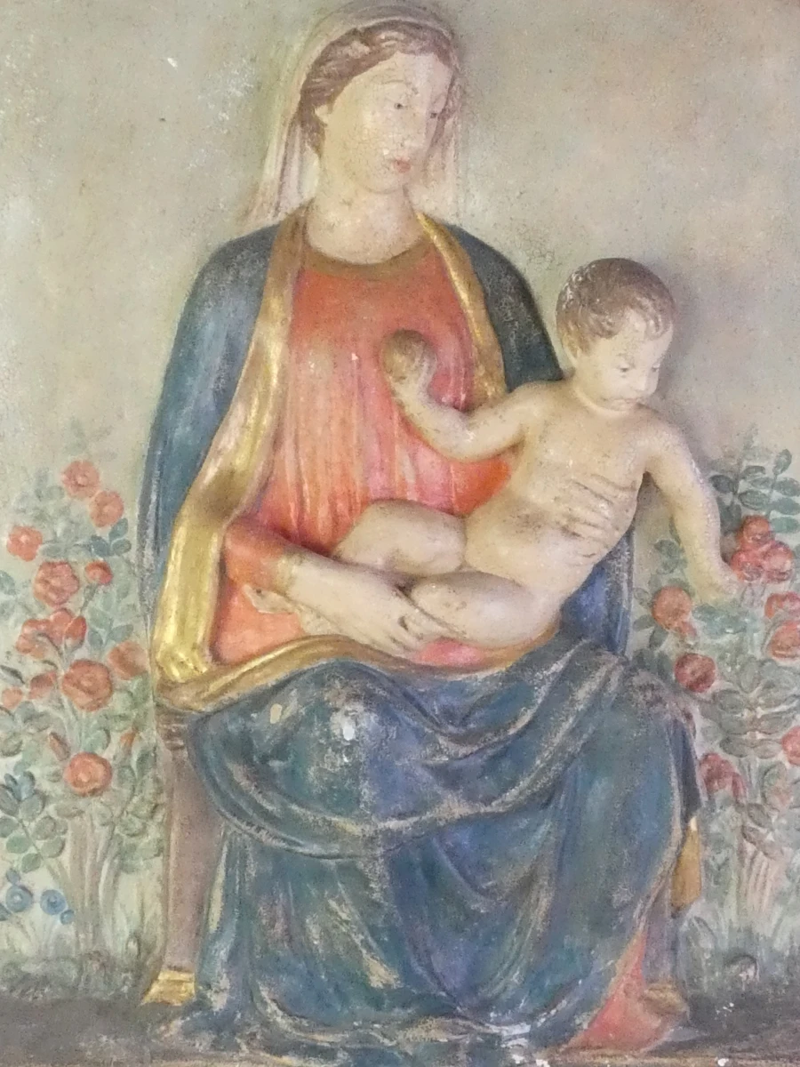 Religieuze wanddecoratie Maria met kind - foto 41