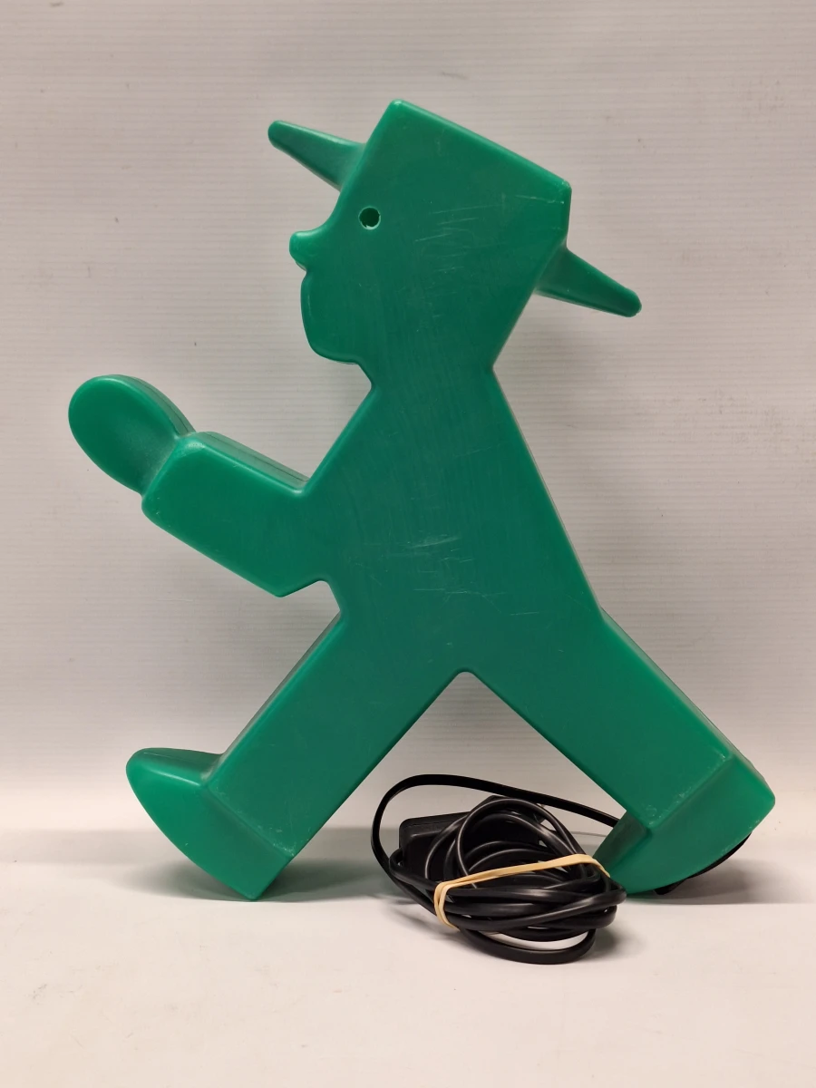 Groene Ampelmann “Geher” sfeerlamp - Berlijns voetgangersfiguurtje - foto 2