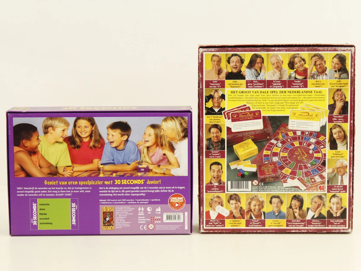 Partij van 8 complete gezelschapsspellen - foto 6