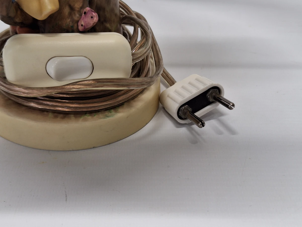 Vintage Goebel Hummel tafellamp ‘Apple Tree Girl’ - model 229 - foto 5