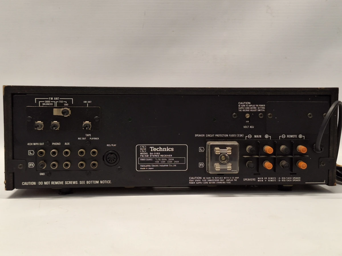 Vintage Technics SA-5160 Stereo Receiver (1976) - Getest & Werkend - foto 2