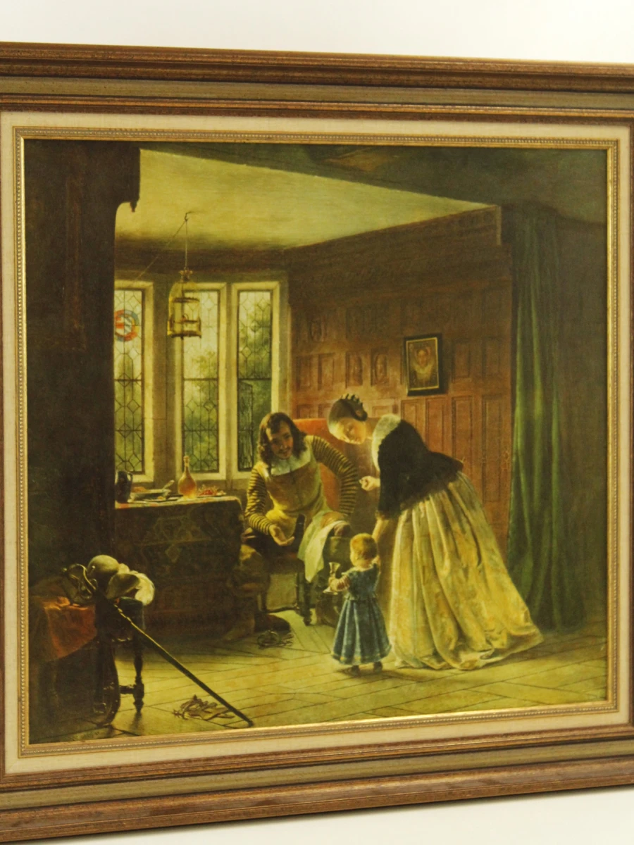 Reproductie "The Cavalier's Return (the first steps)" – Richard Caton Woodville (1847) - foto 3