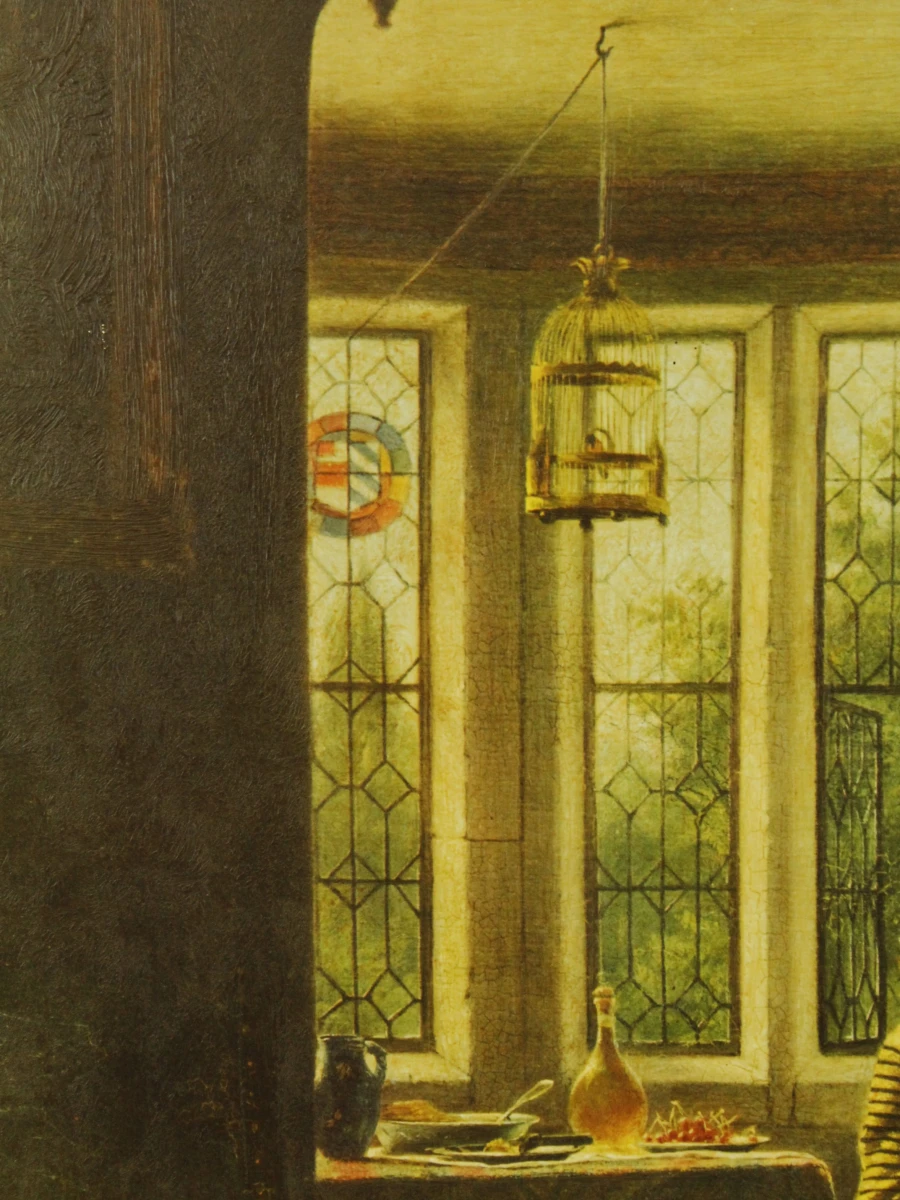 Reproductie "The Cavalier's Return (the first steps)" – Richard Caton Woodville (1847) - foto 4