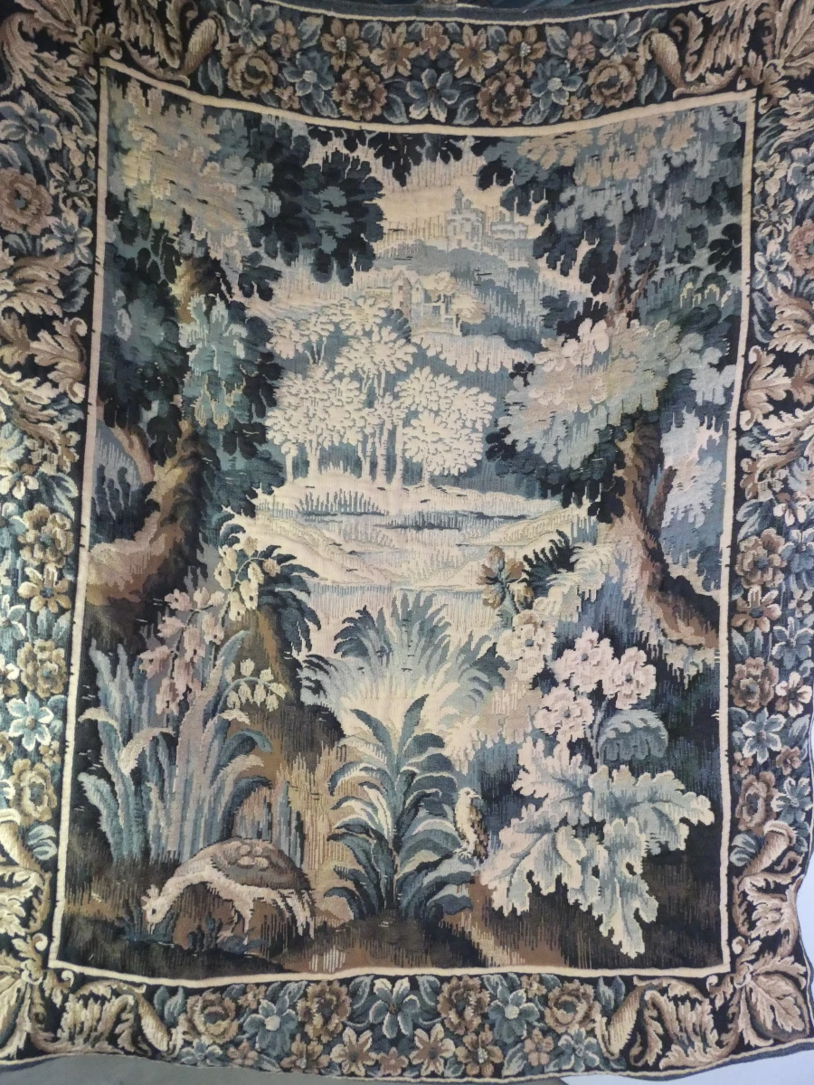 Wandtapijt met landschapsdecor in Gobelin-stijl - foto 3