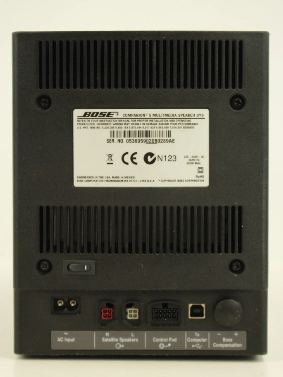 Bose Companion 5 – 2.1 PC/Mac speakerset - foto 5