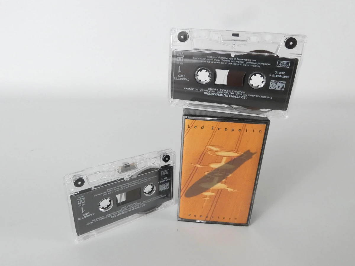 Vintage dubbelcassette Remasters van Led Zeppelin - foto 2