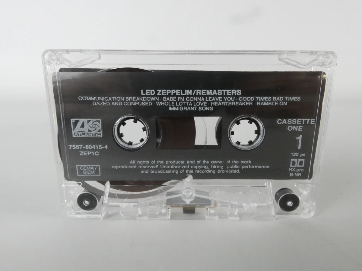 Vintage dubbelcassette Remasters van Led Zeppelin - foto 3