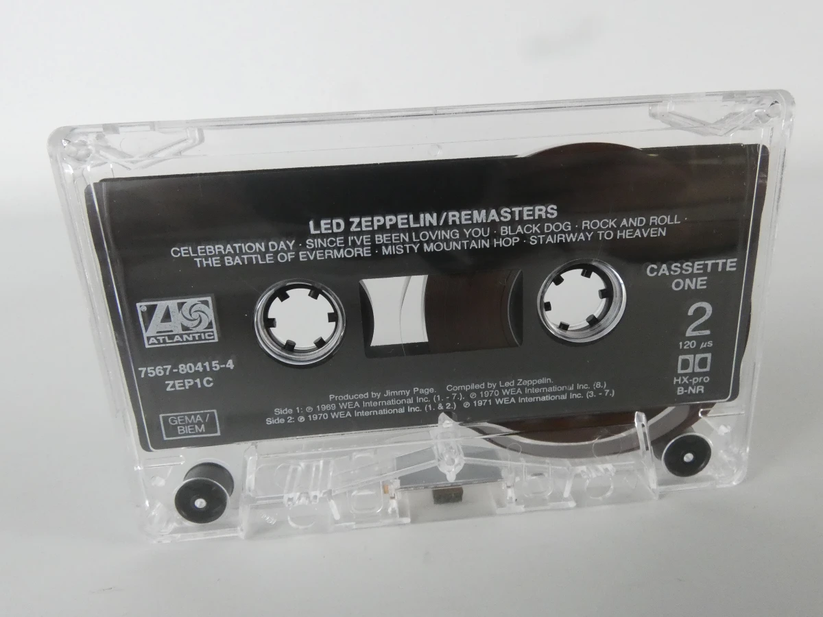 Vintage dubbelcassette Remasters van Led Zeppelin - foto 4